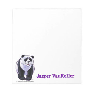 Panda Bear Stationery Notepad