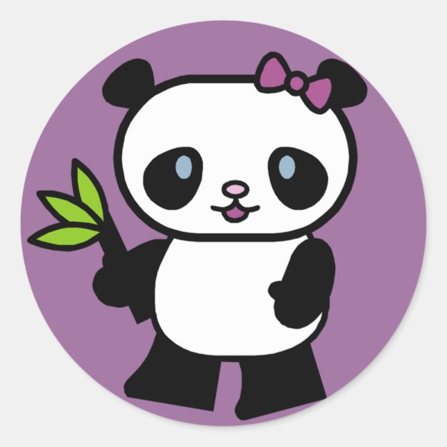 Panda Bear Stickers (Front)