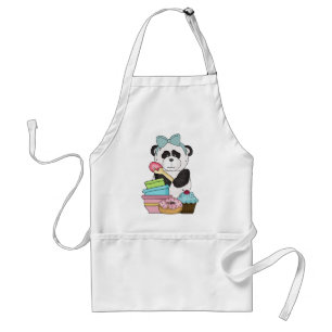 Panda Bear Sweet Treats Standard Apron