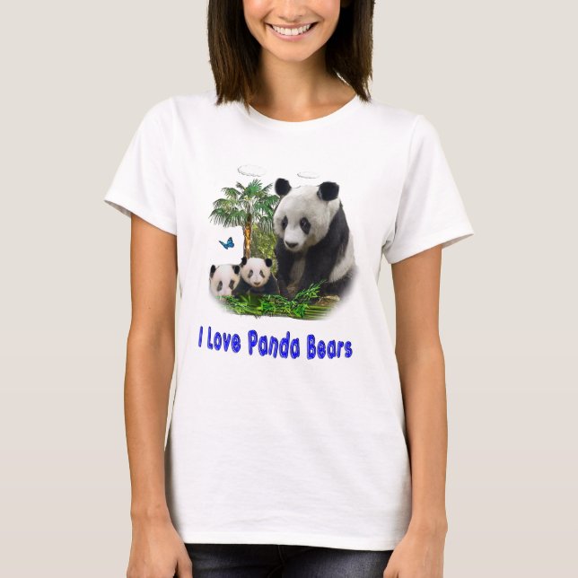 Panda Bear t-shirts (Front)