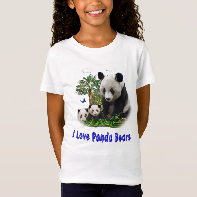 Panda Bear t-shirts (Front)