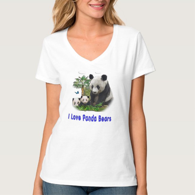 Panda Bear t-shirts (Front)