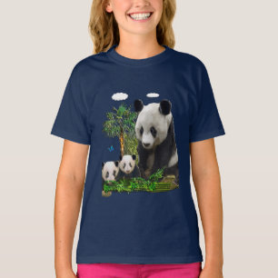 Panda bear t-shirts