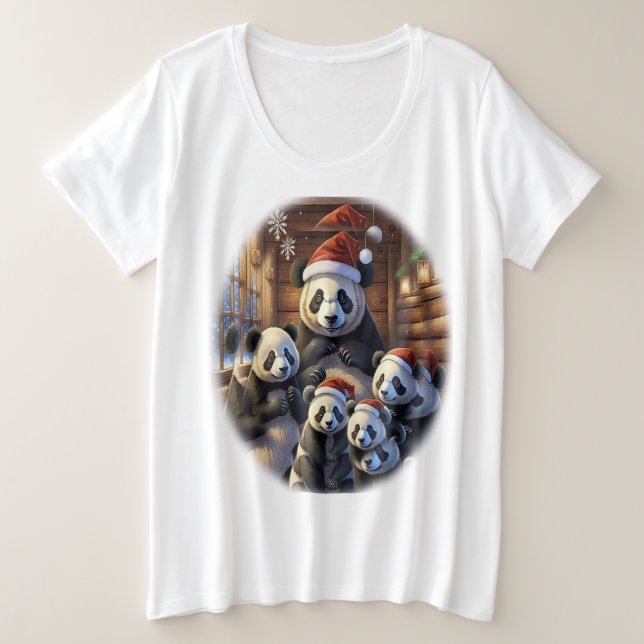 Panda Bear t-shirts (Design Front)