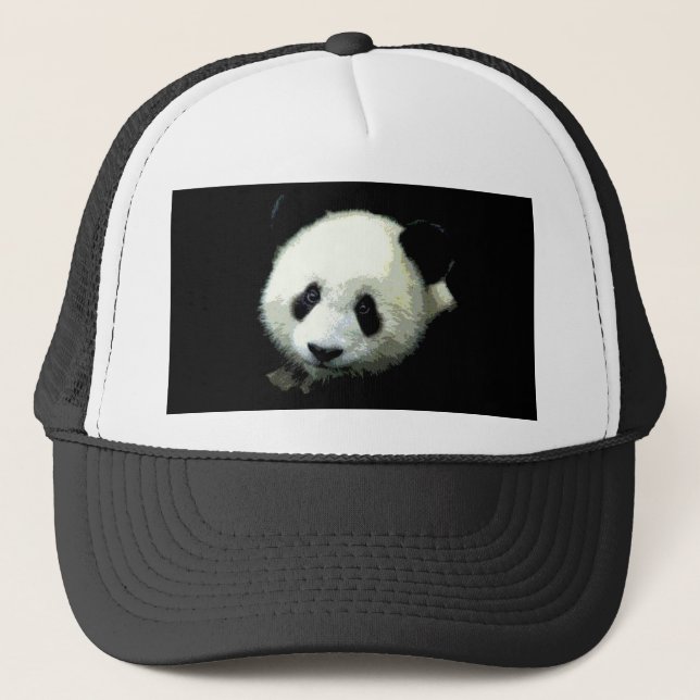Panda Bear Trucker Hat (Front)