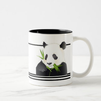 Panda Bear Two-Tone Coffee Mug