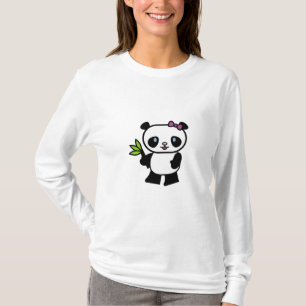 Panda Bear Womens Hoody