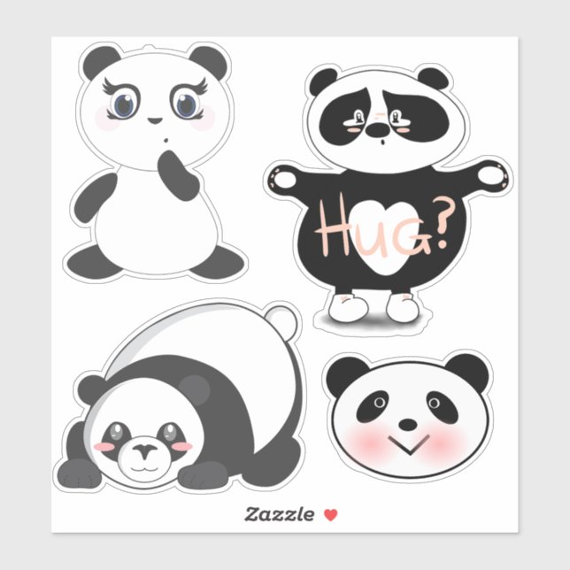 Panda Bears (Sheet)