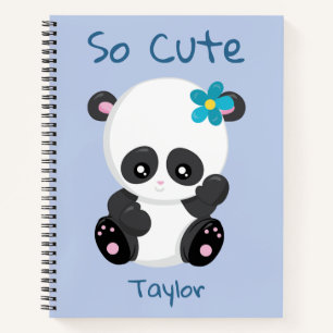 Panda Bears are So Cute Notebook