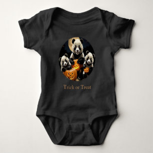 Panda Bears Baby Bodysuit