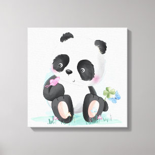Panda Bears  Canvas Print