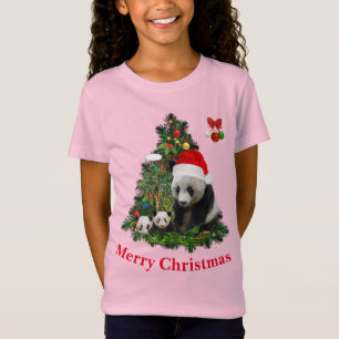 Panda bears Christmas T-Shirt