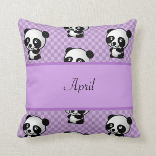 Panda Bears Cushion