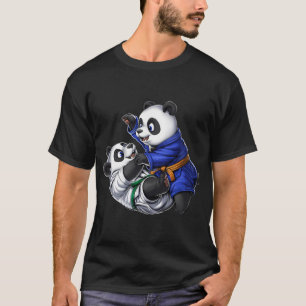 Panda Bears Jiu-Jitsu Wrestlers T-Shirt