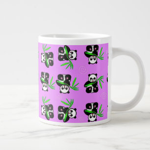 Panda Bears Large Coffee Mug