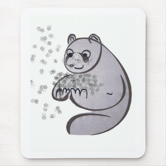 Panda Bears Mouse Pad (Front)