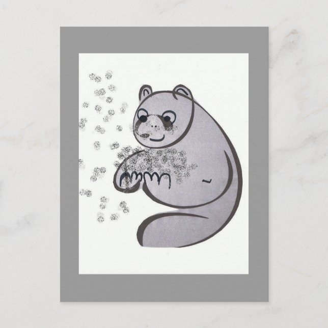 Panda Bears Postcard (Front)