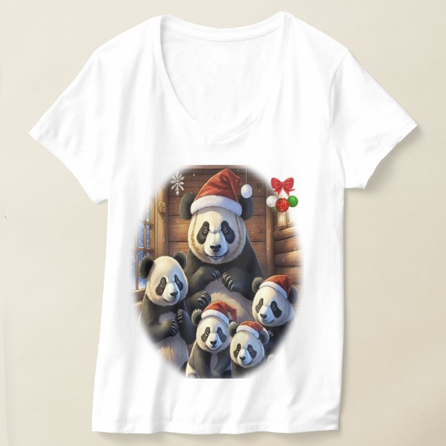 Panda Bears T-Shirt (Laydown)
