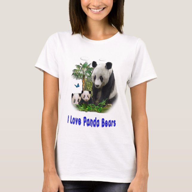 Panda bears t-shirts (Front)