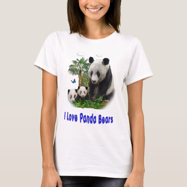 Panda bears t-shirts (Front)