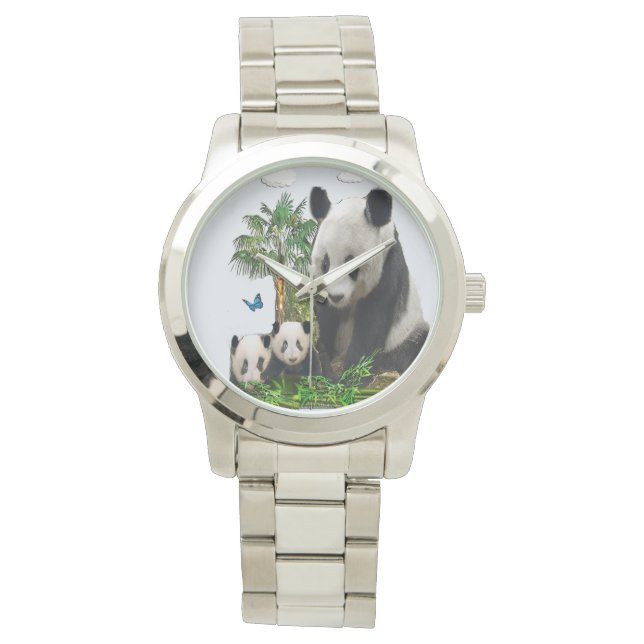 Panda bears womans watches (Front)