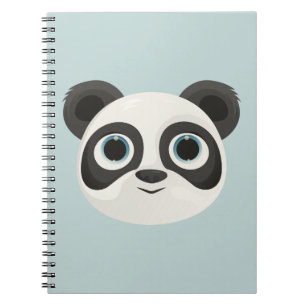 Panda Birthday Kids Art Notebook
