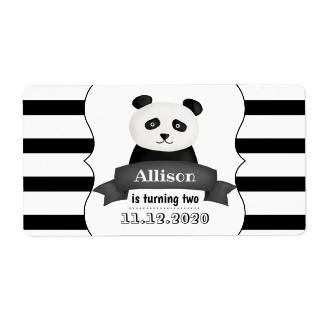 Panda Birthday Party (Front)