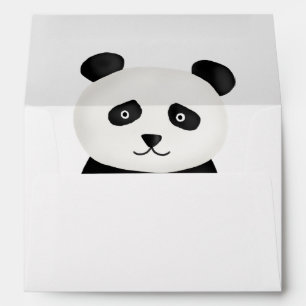 Panda Birthday Party Envelope