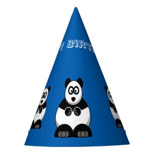 Panda Birthday Party Hat