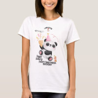  Panda Birthday T-Shirt | Adorable Kawaii Design
