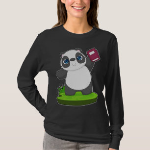 Panda Book T-Shirt