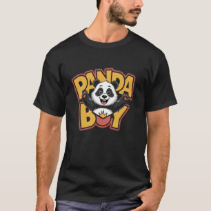 Panda Boy  Mens Panda Bear Apparel  Youth Kids Boy T-Shirt