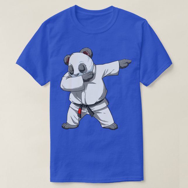 Panda Brazilian Jiu Jitsu Bjj T-Shirt (Design Front)