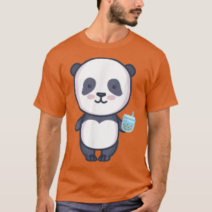 Panda Bubble Boba Tea Kawaii Cute Anime Otaku Japa T-Shirt