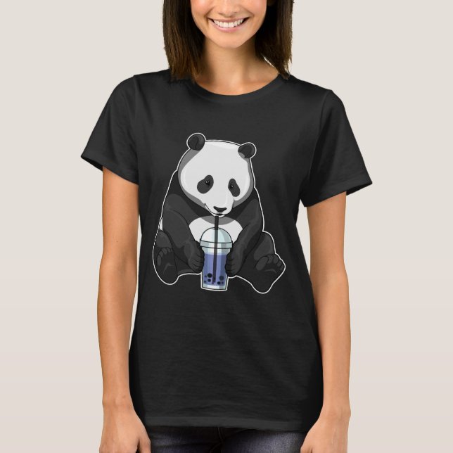Panda Bubble Tea T-Shirt (Front)