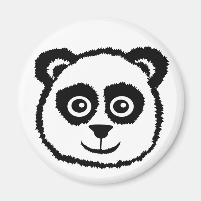 Panda Buttons Magnet (Front)