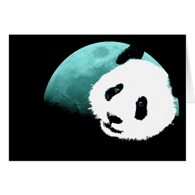 panda by the moon. (Front Horizontal)