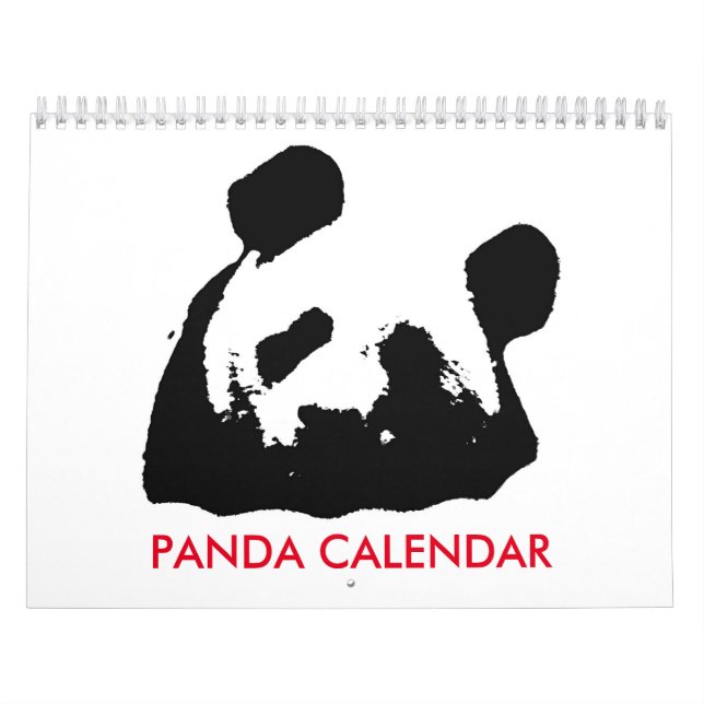 Panda Calendar (Cover)