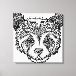 Panda Canvas Print