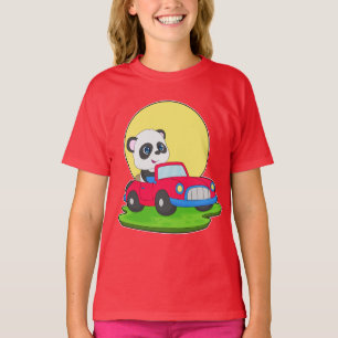 Panda Car T-Shirt