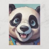 Panda Cartoon Drawing Art