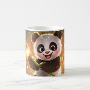 Panda Cartoon Style vibrant Cute Colorfull Coffee Mug