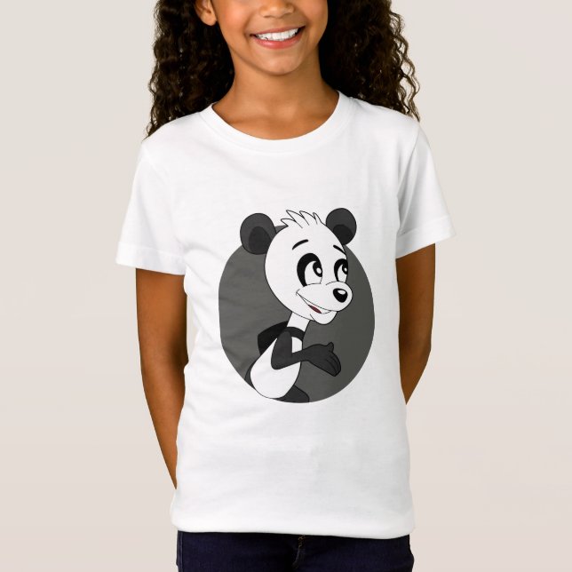 Panda cartoon T-Shirt (Front)