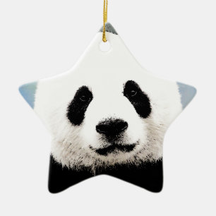 Panda Ceramic Tree Decoration