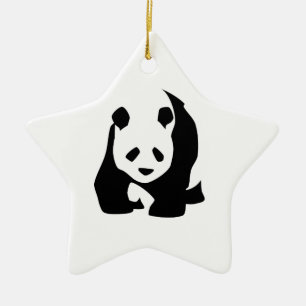 Panda Ceramic Tree Decoration