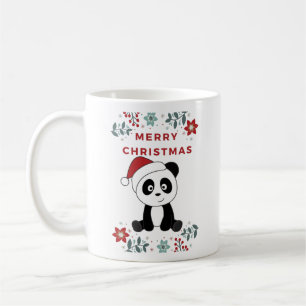 Panda Christmas Snow Winter Animals Pandas Coffee Mug