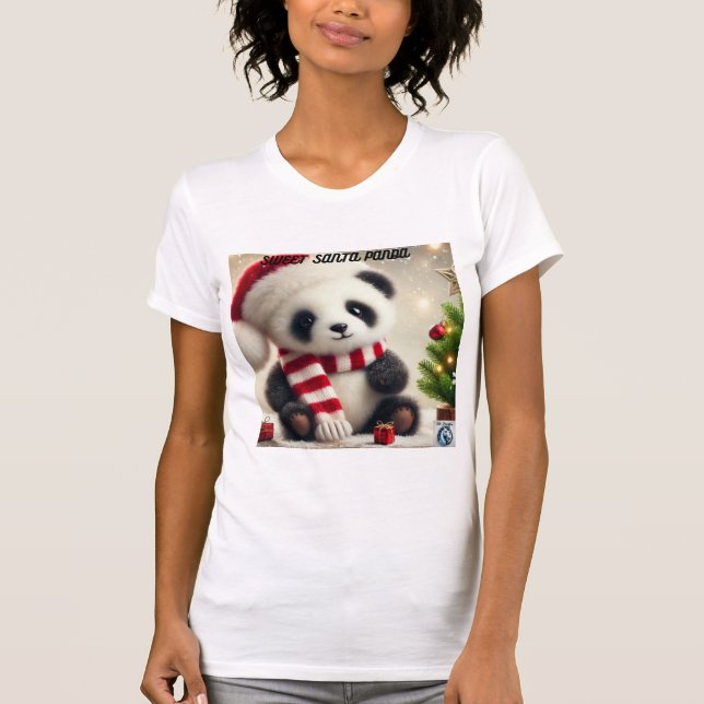 Panda Christmas T-Shirt (Front)