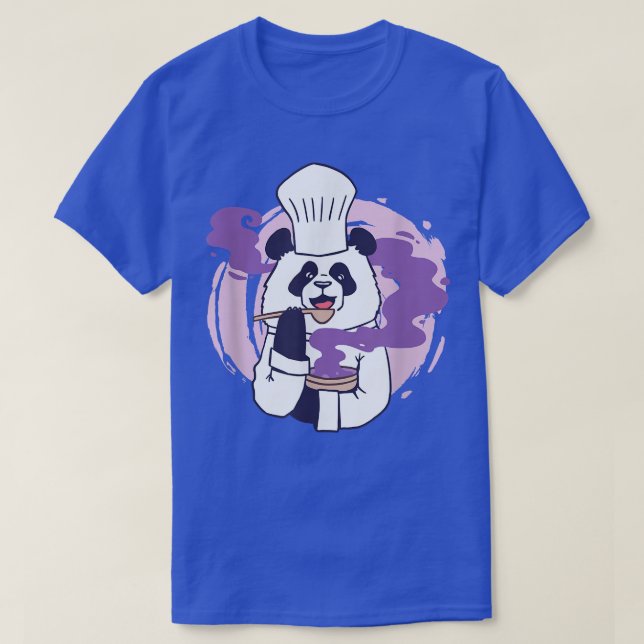 Panda Cooking bear  T-Shirt (Design Front)