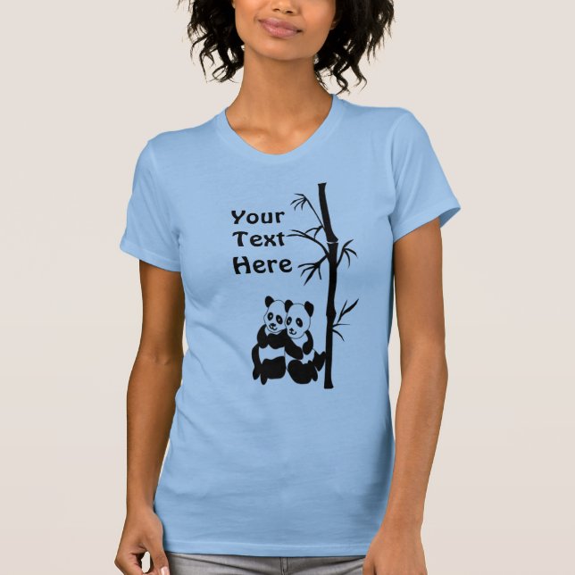 Panda Couple T-Shirt (Front)