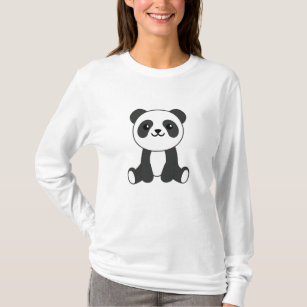 Panda Cute Animals Kids Baby Bear Pandas T-Shirt